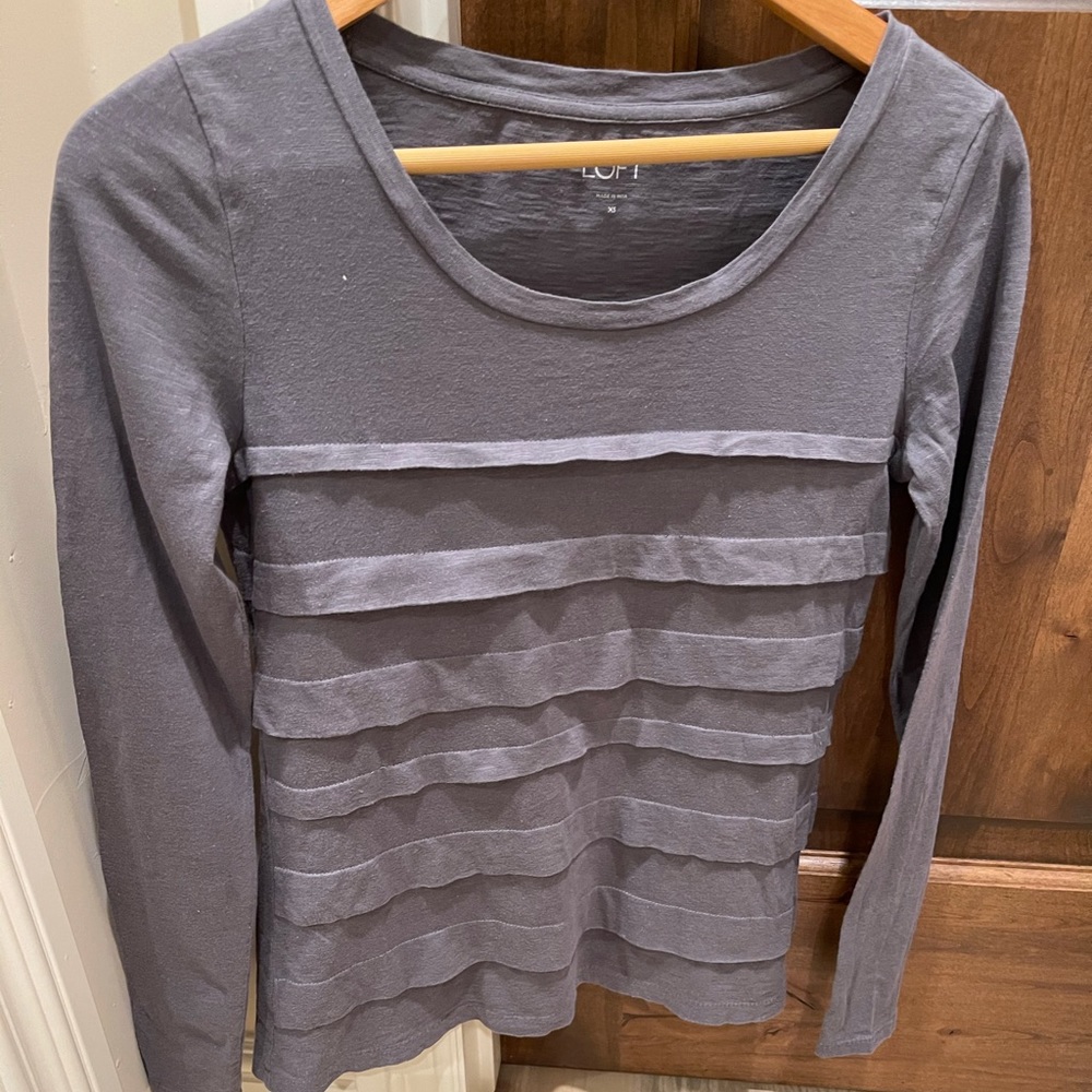 Long sleeve cotton t-shirt xs